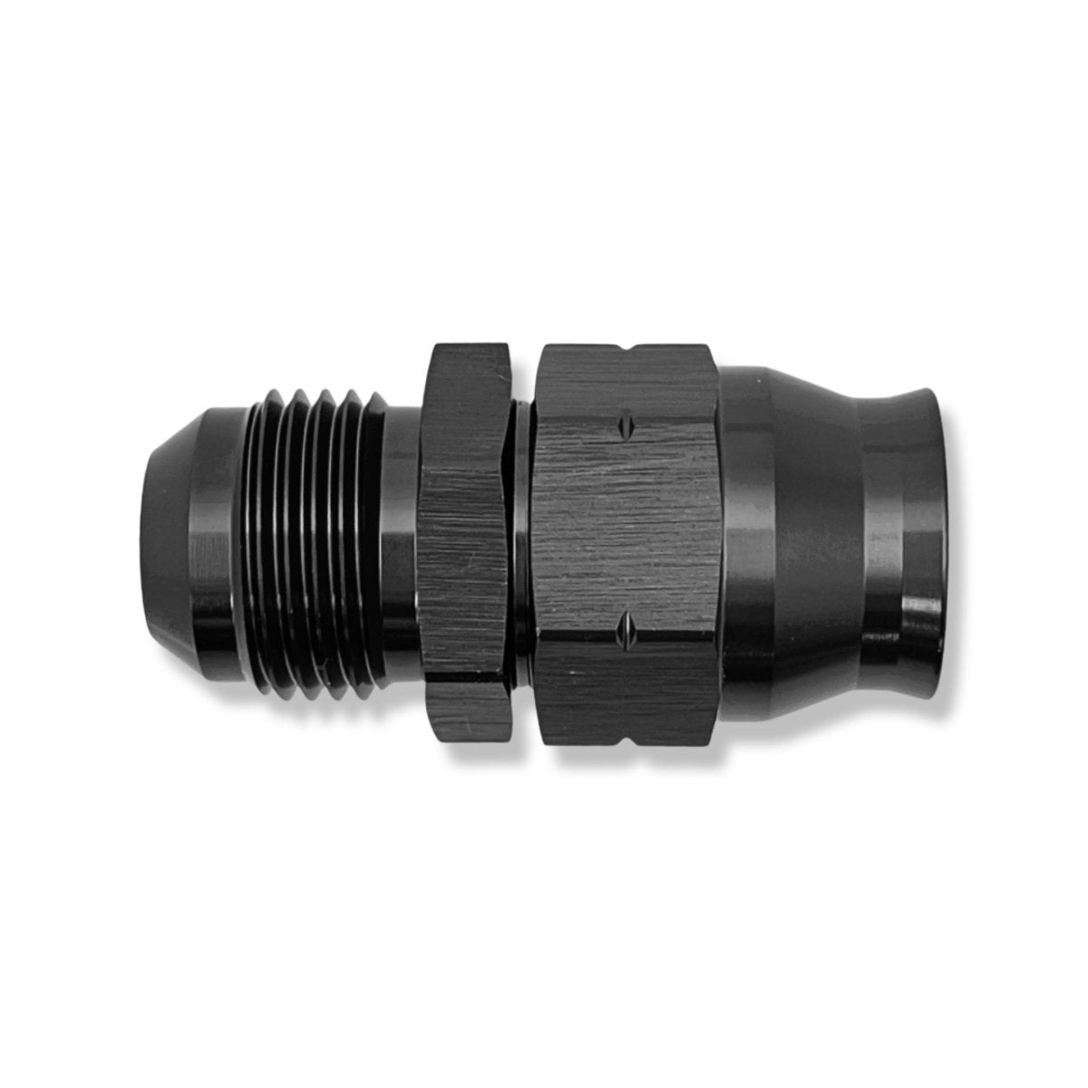 -10 AN MALE TO 5/8" TUBING - BLACK - 165010BK by AN3 Parts